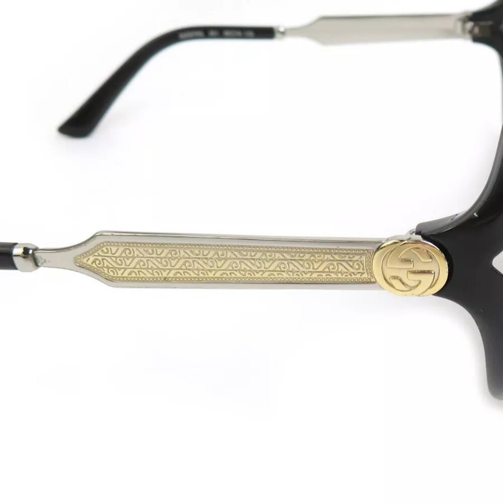 GUCCI Sunglasses Black Plastic/Metal - - Picture 4 of 8